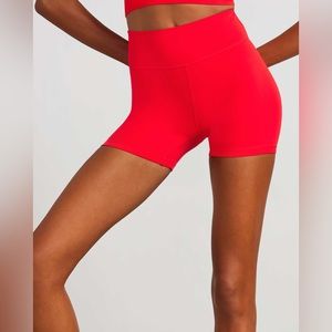 Stori Red Short workout Shorts